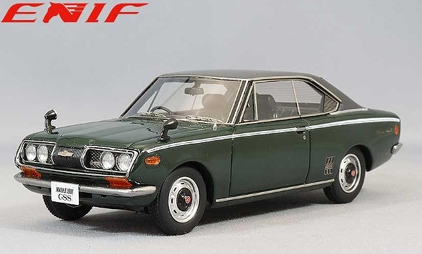ENIF 1/43 トヨペット コロナ マークII 1900 ハードトップ GSS 1971年型 ブラックライトニング
