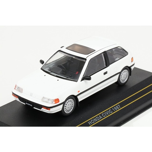 【FIRST43】 1/43 ホンダ シビック 1987 ホワイト