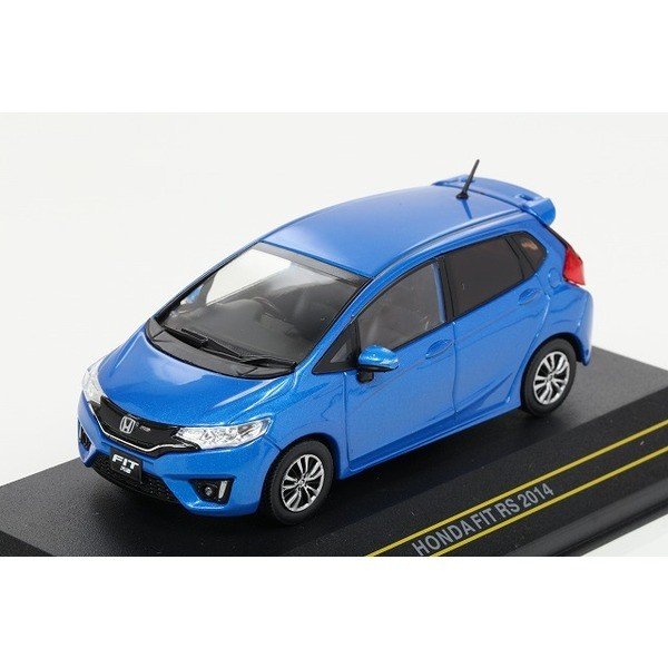 【First43】 1/43 ホンダ フィット RS 2014 M・ブルー