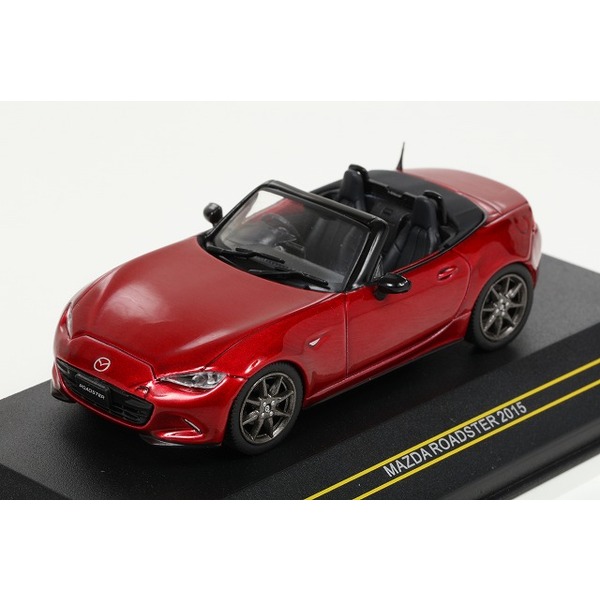 【First43】 1/43 マツダ ロードスター ND 2015 オープン　ソウルレッドプレミアムメタリック