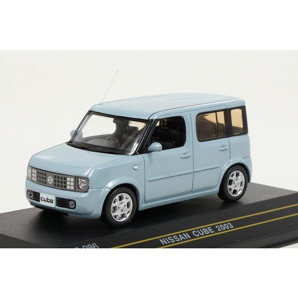 【First43】 1/43 日産 キューブ 2003 エアブルー