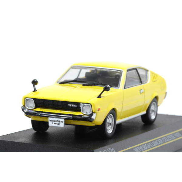 【First43】 1/43 三菱 ランサー セレステ 1975 イエロー