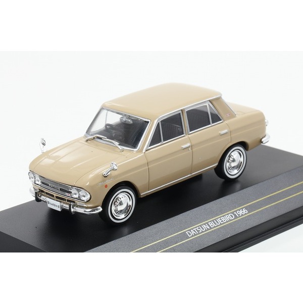 【FIRST43】 1/43 ダットサン ブルーバード410 1966年 ベージュ