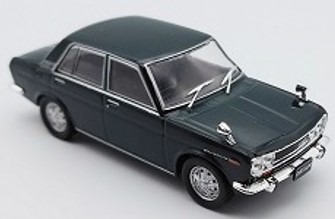 First43 1/43 ダットサン 510 セダン 1971 グリーン