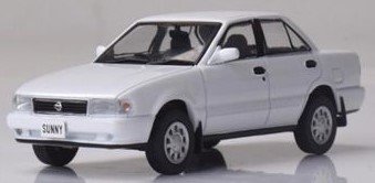 FIRST43 1/43 日産 サニー B13 1990 クリスタルホワイト