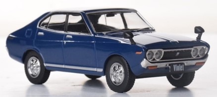 First43 1/43 日産 バイオレット 1973 ブルー