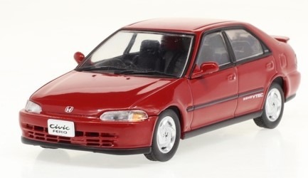 First43 1/43 Honda Civic Ferio SiR 1991 (Milano Red Pearl)