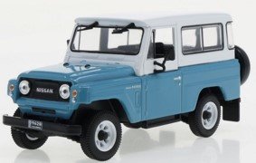 First43 1/43 NISSAN PATROL 300 H-60 1970 ライトブルー／ホワイト