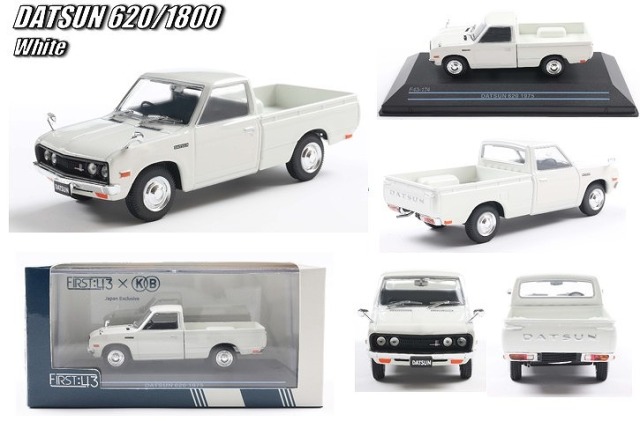 First43 1/43 ダットサン 620/1800 ホワイト