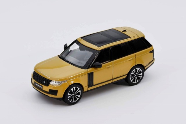 GCD 1/64 Land Rover Range Rover(Yellow)-LHD- encheryコラボレーション