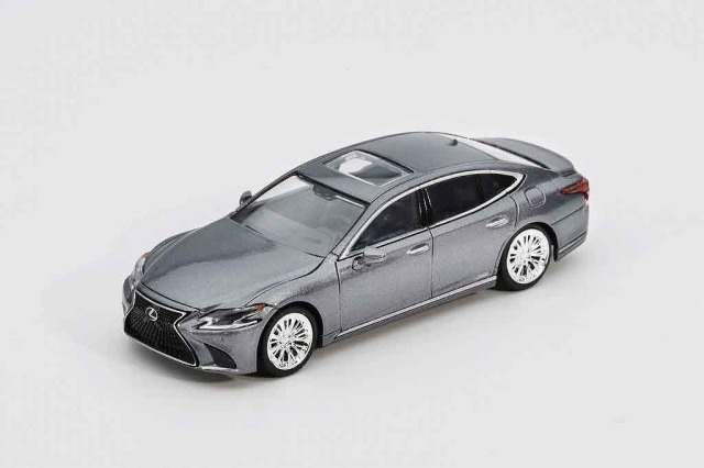 <予約 2026/9月発売予定> GCD 1/64 Lexus LS500 グレー