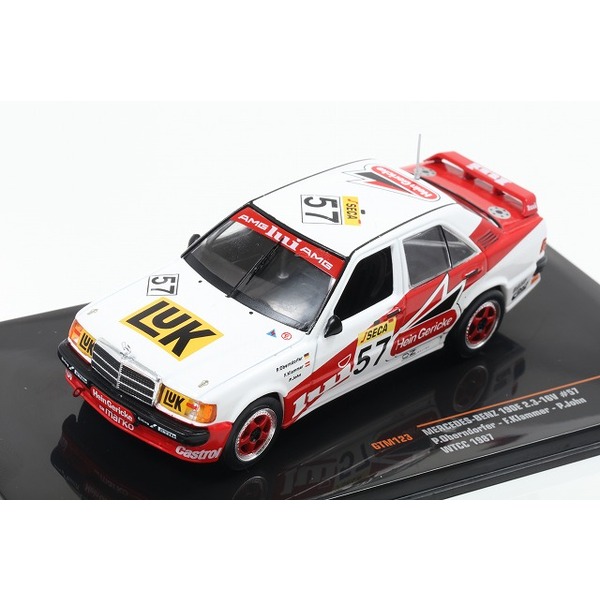 【ixo】 1/43 メルセデスベンツ 190E 2.3-16V 1987 WTCC #57