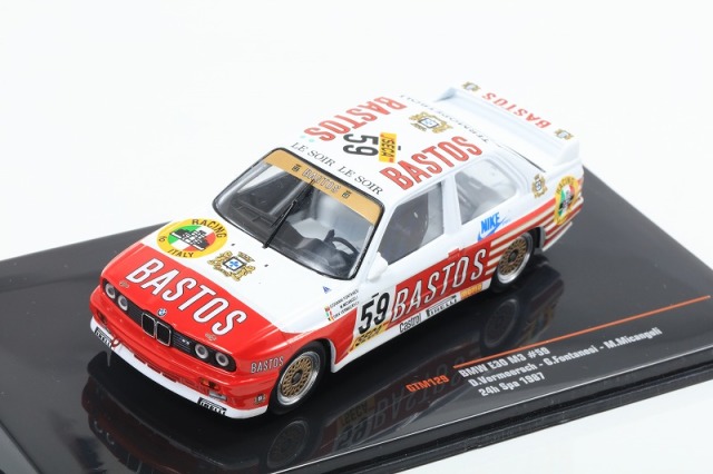 ixo 1/43 BMW E30 M3 No,59 24h Spa 1987