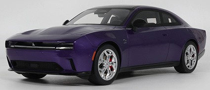 <予約 2027/2月下旬発売予定> GT SPIRIT 1/18 ダッジ チャージャー デイトナ R/T 2024 (パープル)