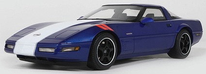 <予約 2026/3月下旬発売予定> GT SPIRIT 1/18 シボレー コルベット C4 グランスポーツ 1996 (ブルー)