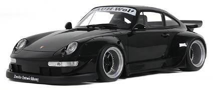 <予約 2026/9月下旬発売予定> GT SPIRIT 1/18 RWB BLACK AUT 2012 (ブラック)