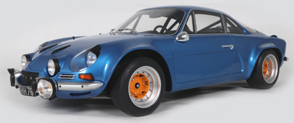 <予約 2026/4月下旬発売予定> GT SPIRIT 1/8 アルピーヌ A110 1800 Gr.4 1973 (ブルー)