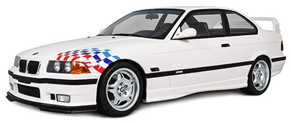 <予約 2027/4月発売予定> GT SPIRIT 1/8 BMW M3 ライトウェイト 1995 (ホワイト)