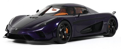 <予約 2026/9月下旬発売予定> GT SPIRIT 1/18 ケーニグセグ レゲーラ 2025 (パープル)