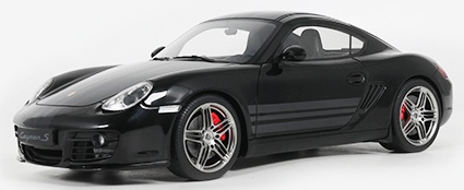 <予約 2027/4月発売予定> GT SPIRIT 1/18 ポルシェ ケイマン S ポルシェデザインエディション1 2008 (ブラック)