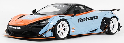 <予約 2027/4月発売予定> GT SPIRIT 1/18 LB☆WORKS 720S 2017 (オレンジ×ブルー)