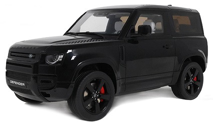 <予約 2026/8月下旬発売予定> GT SPIRIT 1/18 ランドローバー ディフェンダー 90 P400 X-ダイナミック HSE (ブラック)