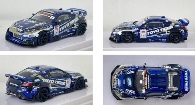 <予約 2026/1月発売予定> GULLIVER64 1/64 GR86 Team Toyo Tires Drift D1GP 2025 #88 M.Kawabata 