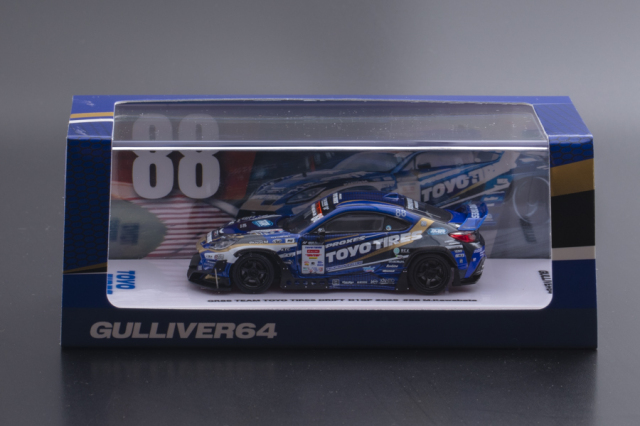 GULLIVER64 1/64 GR86 Team Toyo Tires Drift D1GP 2025 #88 M.Kawabata