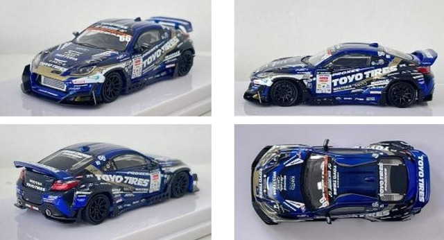 <予約 2026/1月発売予定> GULLIVER64 1/64 GR86 Team Toyo Tires Drift D1GP 2025 #66 H.Fujino