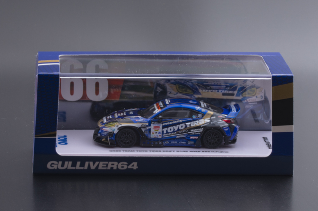 GULLIVER64 1/64 GR86 Team Toyo Tires Drift D1GP 2025 #66 H.Fujino