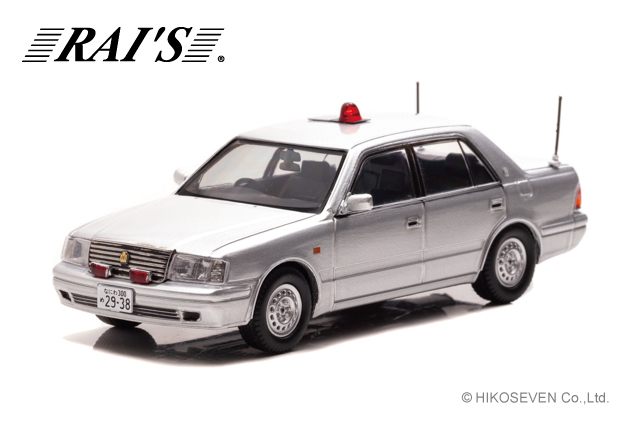 RAI'S 1/43 トヨタ クラウン (JZS155Z) 2000 大阪府警察交通部交通機動隊車両 (覆面 銀) *限定600台