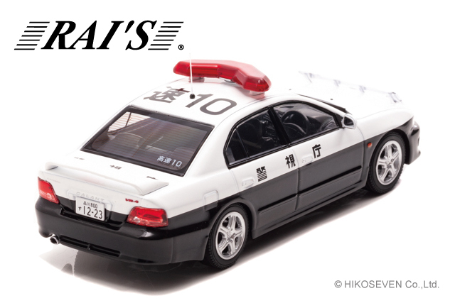 RAI'S 1/43 三菱 ギャラン VR-4 (EC5A) 2002 警視庁高速道路交通