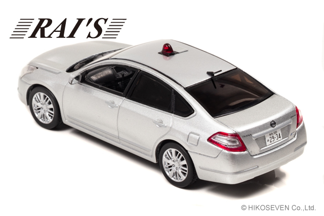 RAI'S 1/43 日産 ティアナ 250XV (J32) 2015 鳥取県警察交通部交通機動