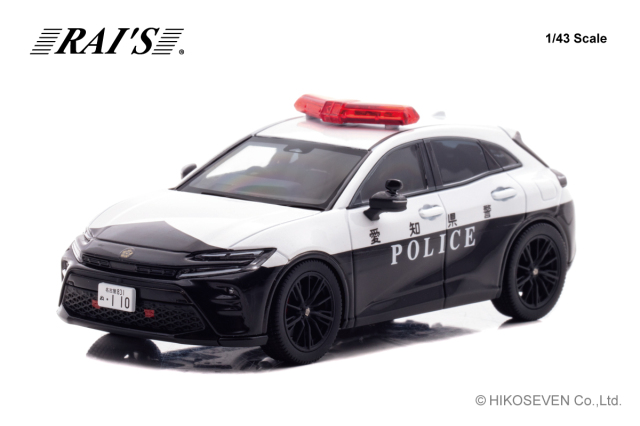 <予約 2026/5-6月発売予定> RAI'S 1/43 トヨタ クラウン スポーツ RS (AZSH37) 2025 愛知県警察総務部広報課広報車両 Limited 800pcs