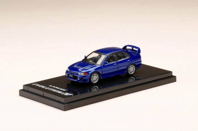 Hobby JAPAN 1/64 Mitsubishi Lancer GSR Evolution IV (CN9A) Ijssei Blue