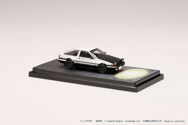 HobbyJapan 1/64 Toyota SPRINTER TRUENO (AE86) FINAL VERSION / 頭文字D エンジン搭載モデル VS 乾 信司