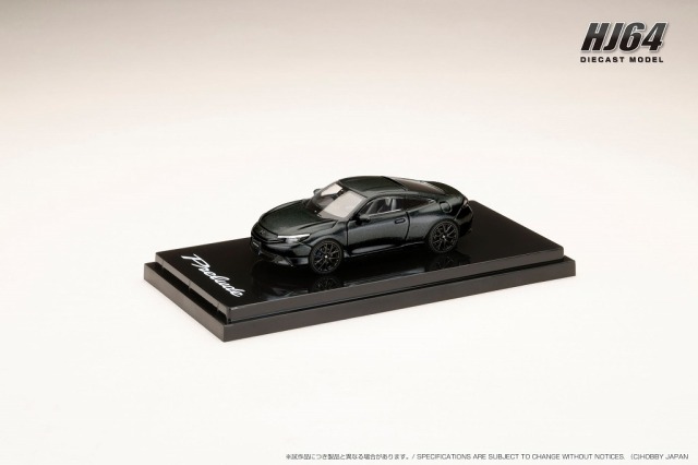 <予約 2025/10月以降発売予定> HJ64 1/64 Honda　プレリュード 2025 メテオロイド グレー  メタリック