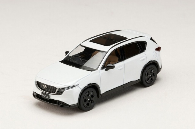 <予約 2026/8月発売予定> HJ64 1/64 MAZDA ＣＸ-5 ロジウムホワイトプレミアムメタリック