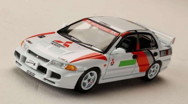 HJ64 1/64 Mitsubishi Lancer RS Evolution III 1995 Group A Decoration 宮沢模型流通限定