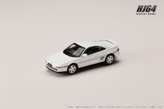 HJ64 1/64 トヨタ MR2 (SW20) GT-S (1991) スーパーホワイトII