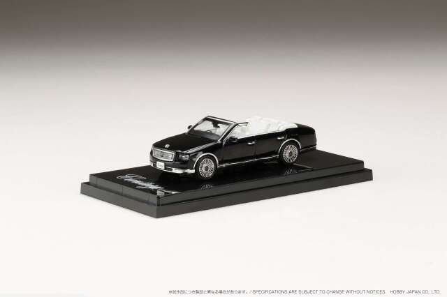 HobbyJaapan 1/64 トヨタ センチュリー コンバーチブル ブラック 