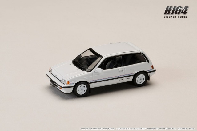 HJ64 1/64 ホンダ シビック (AT) LATE VERSION / SPECIAL EDITION ホワイト