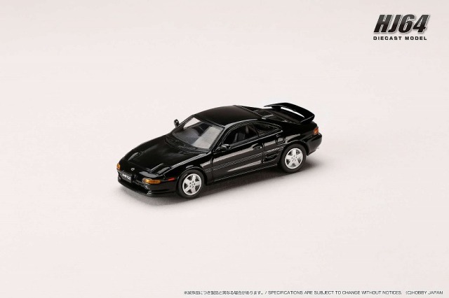 HJ64 1/64 トヨタ MR2 (SW20) GT-S (1993) ブラック