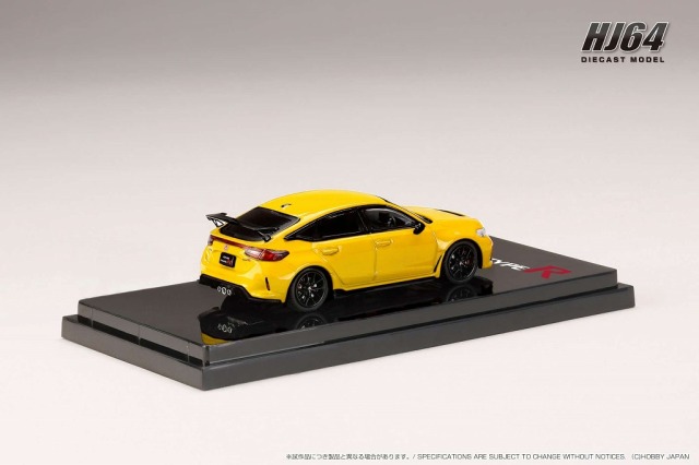 1/43 HONDA CIVIC SIRⅡEG6 カスタマイズバージョンイエロー IG3044 1/18 Honda CIVIC (EG6) Yellow | LINE UP | [公式