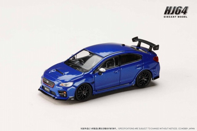 HJ64 1/64 スバル S207 NBR チャレンジ パッケージ WR ブルー パール