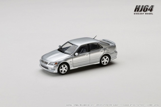HJ64 1/64 LEXUS IS 200 (E10) 1999 シルバー