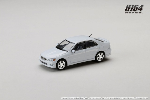 HJ64 1/64 LEXUS IS 200 (E10) 1999 ホワイト