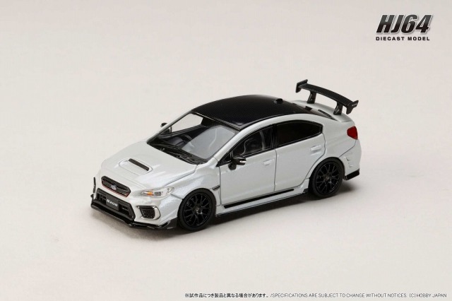 HJ64 1/64 スバル S208 NBR チャレンジ パッケージ クリスタル ホワイト パール