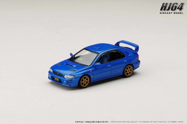 <予約 2026/11月発売予定> HJ64 164 SUBARU IMPREZA WRX Type RA Sti ver.VI Limited 1999