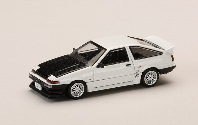 <予約 2026/12月以降発売予定> HJ64 1/64 トヨタ スプリンタートレノ (AE86) 土屋圭市ストリートチューン1998